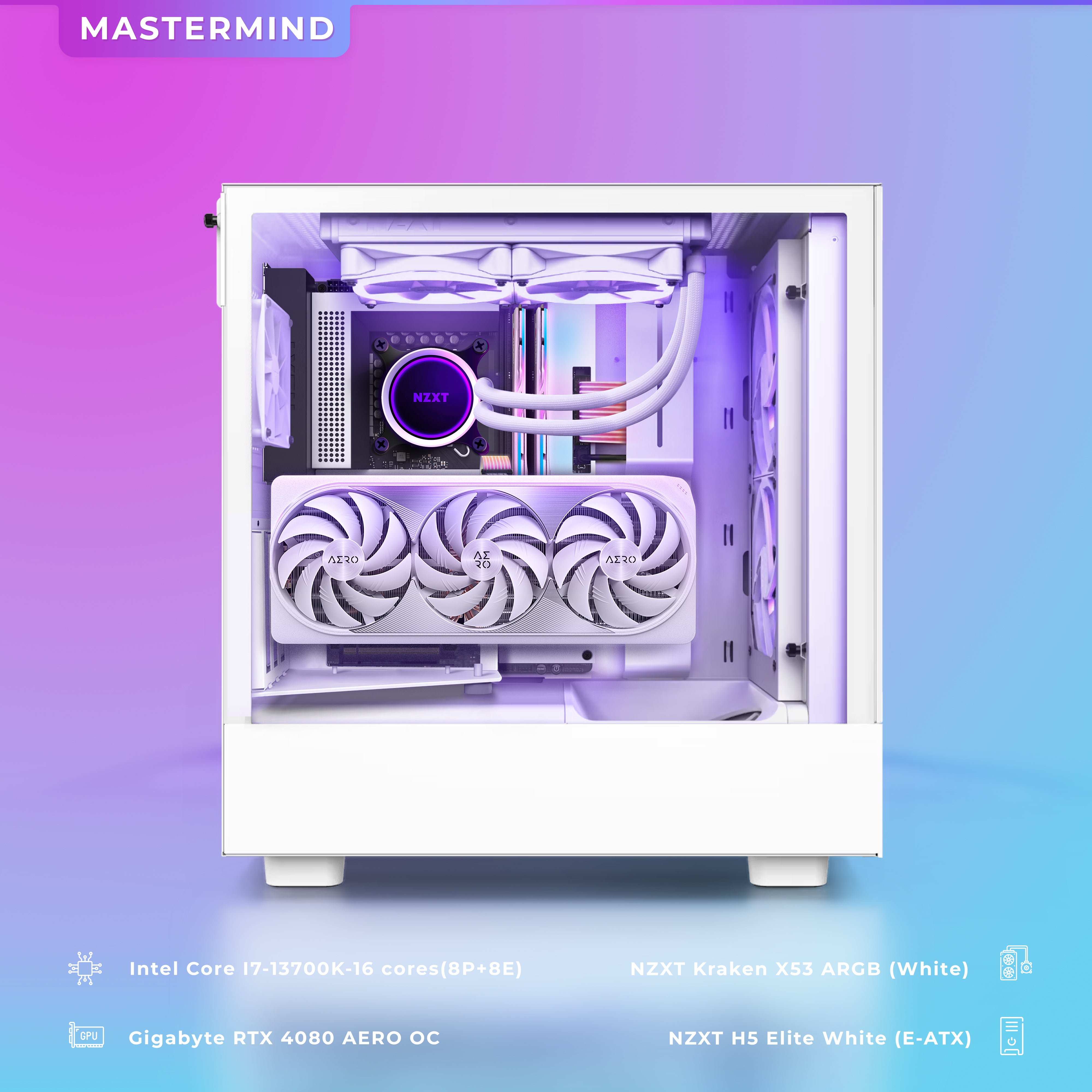 MasterMind - Sandbox Workstation PC Core i7-13700K RTX 4080 32GB DDR5